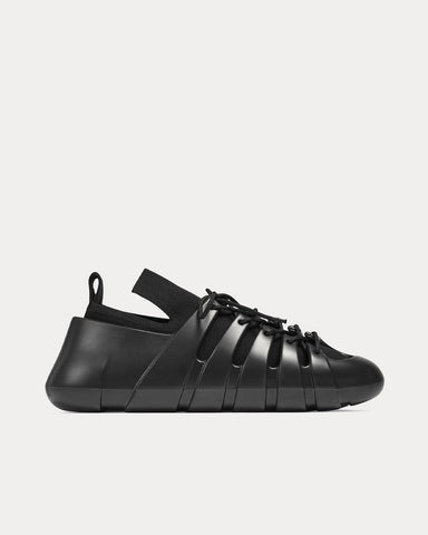 Bottega Veneta Trail Black Low Top Sneakers