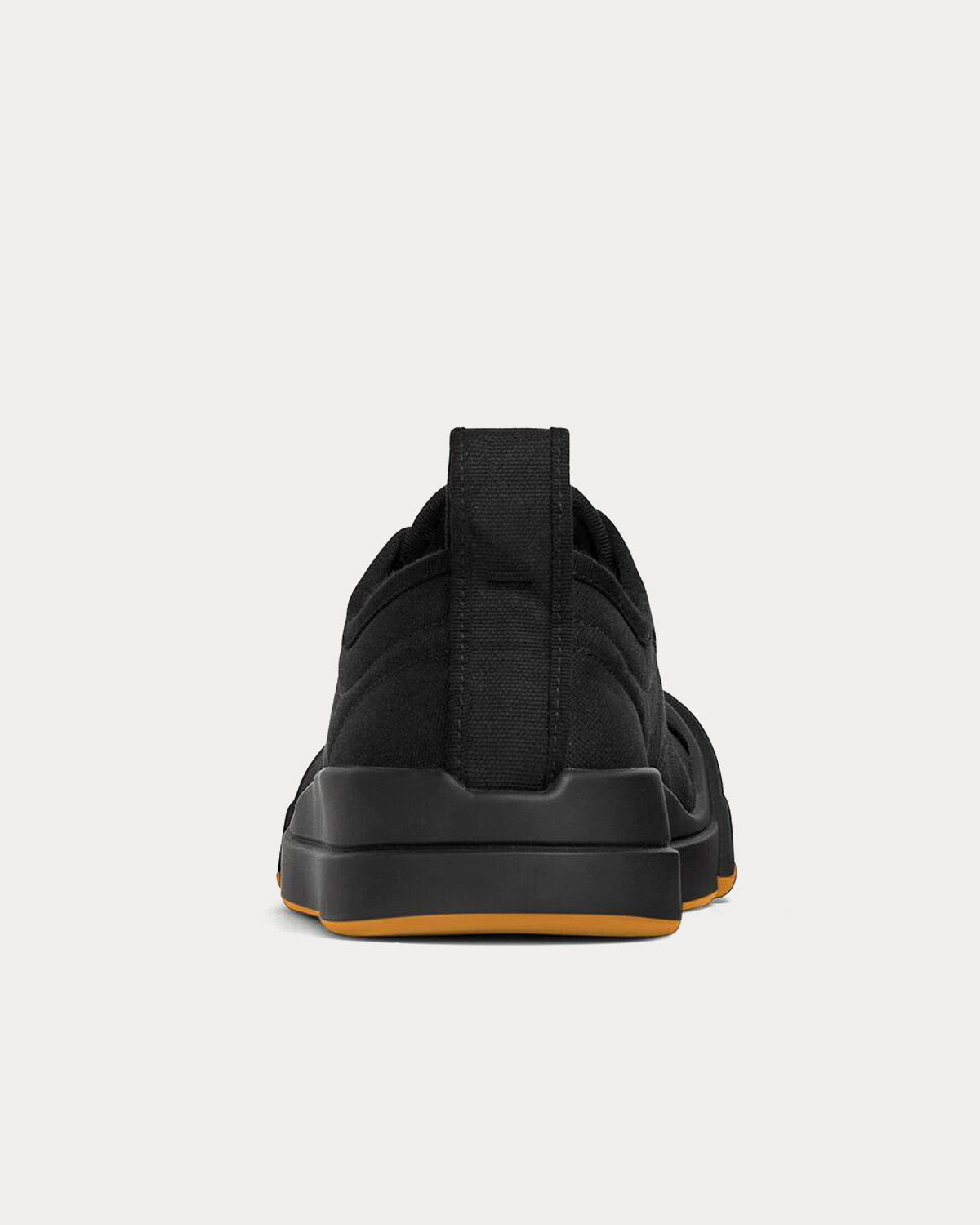 Bottega Veneta Vulcan Canvas Black Low Top Sneakers - 4