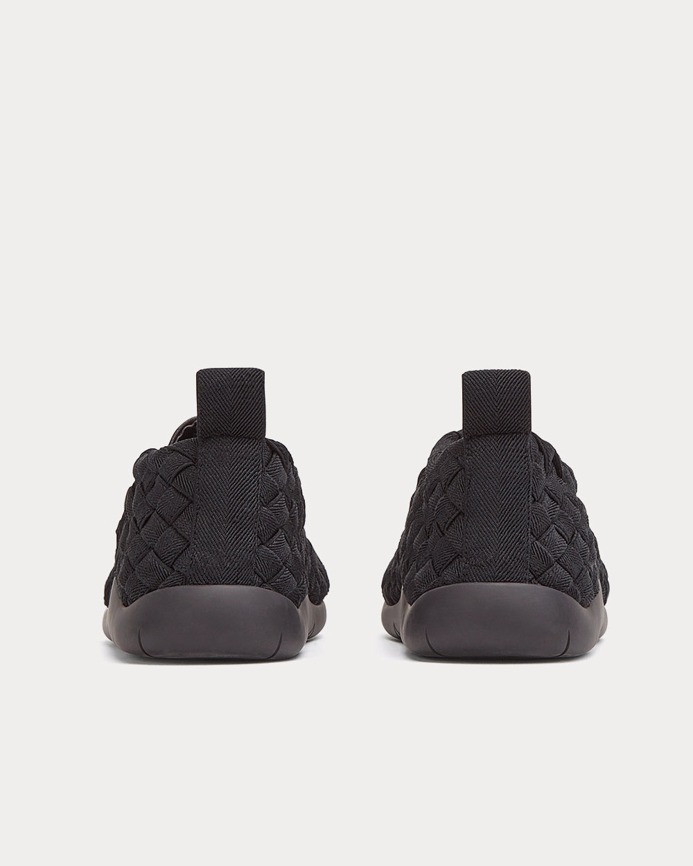 Bottega Veneta Lace-Up Black Low Top Sneakers - 4