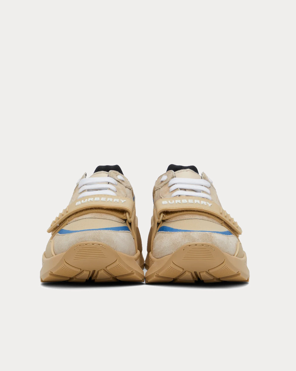 Burberry Ramsey Beige Low Top Sneakers - 3