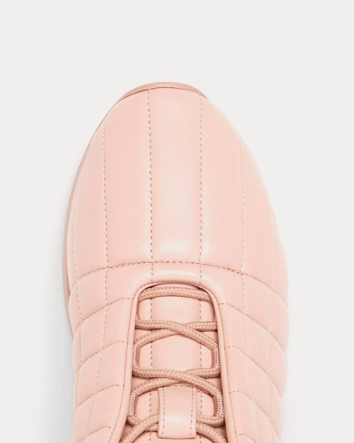 Burberry Quilted Leather Classic Dusty Pink Low Top Sneakers - 5