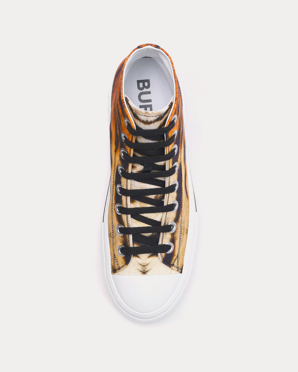 Burberry Lunar New Year Tiger Print High Top Sneakers - 2