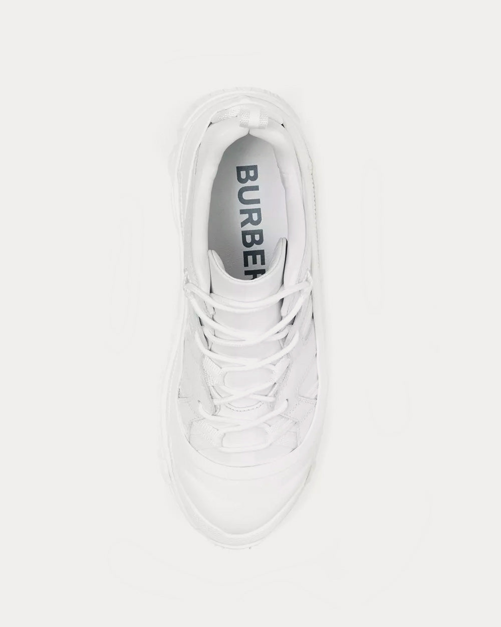 Burberry Arthur Leather White Low Top Sneakers - 2