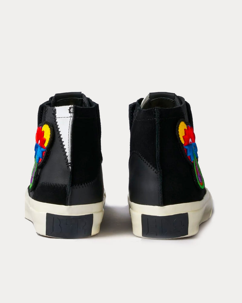 Byredo Byproduct Primeval Away Black High Top Sneakers - 3