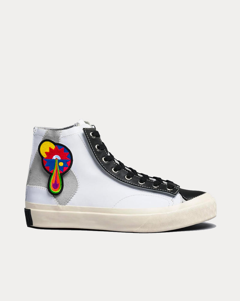 Byredo Byproduct Primeval White High Top Sneakers - 1