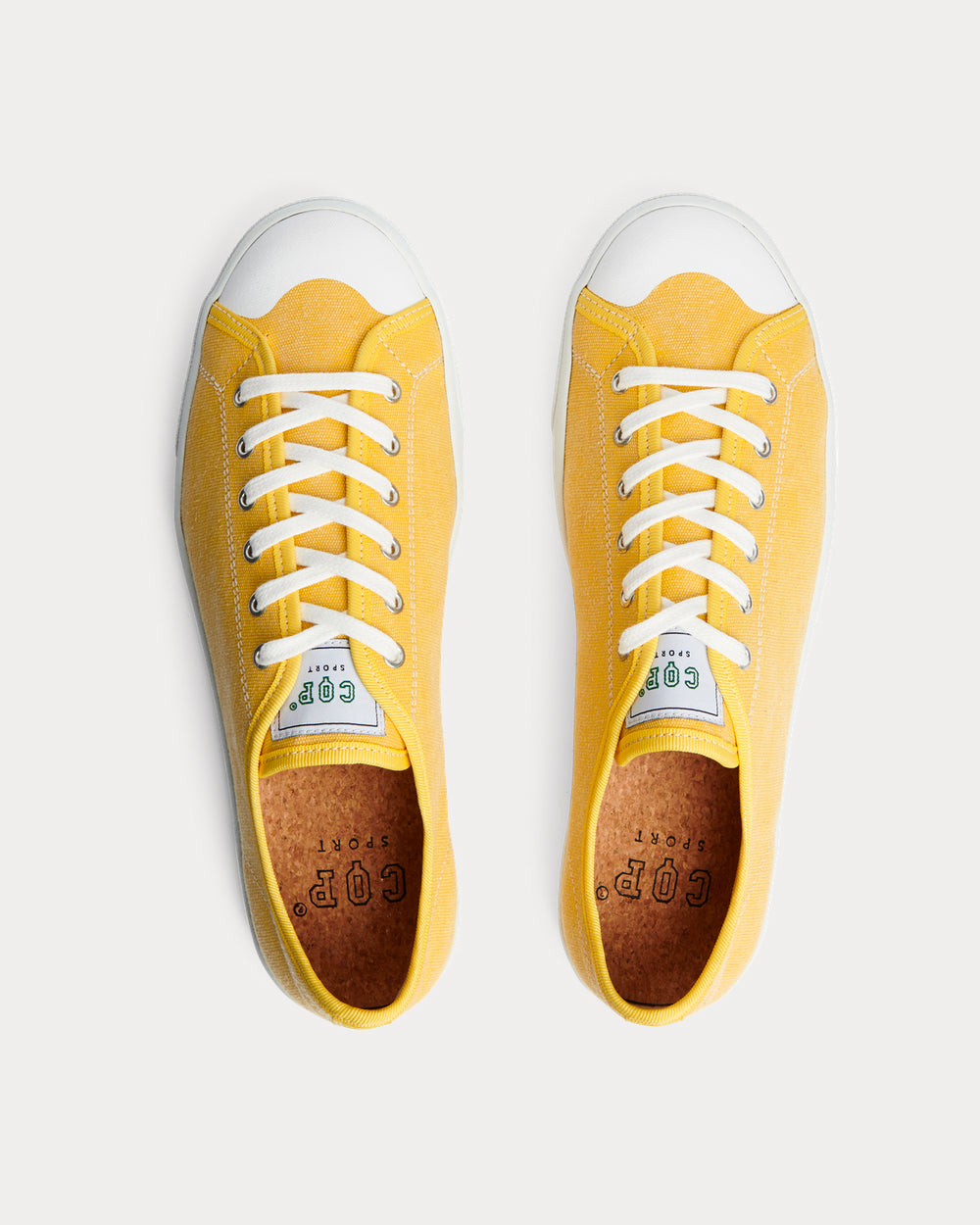 CQP Clava Warm Yellow Low Top Sneakers - 3