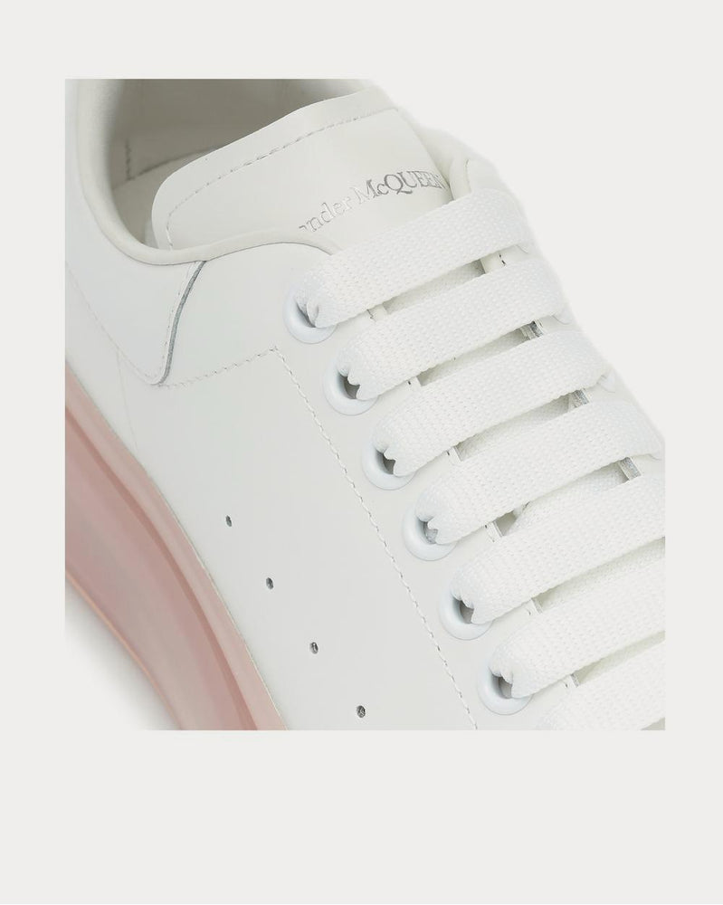 Alexander McQueen Bubble leather White Low Top Sneakers - 4