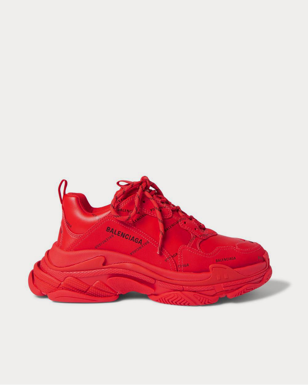 Balenciaga logo shoes hotsell