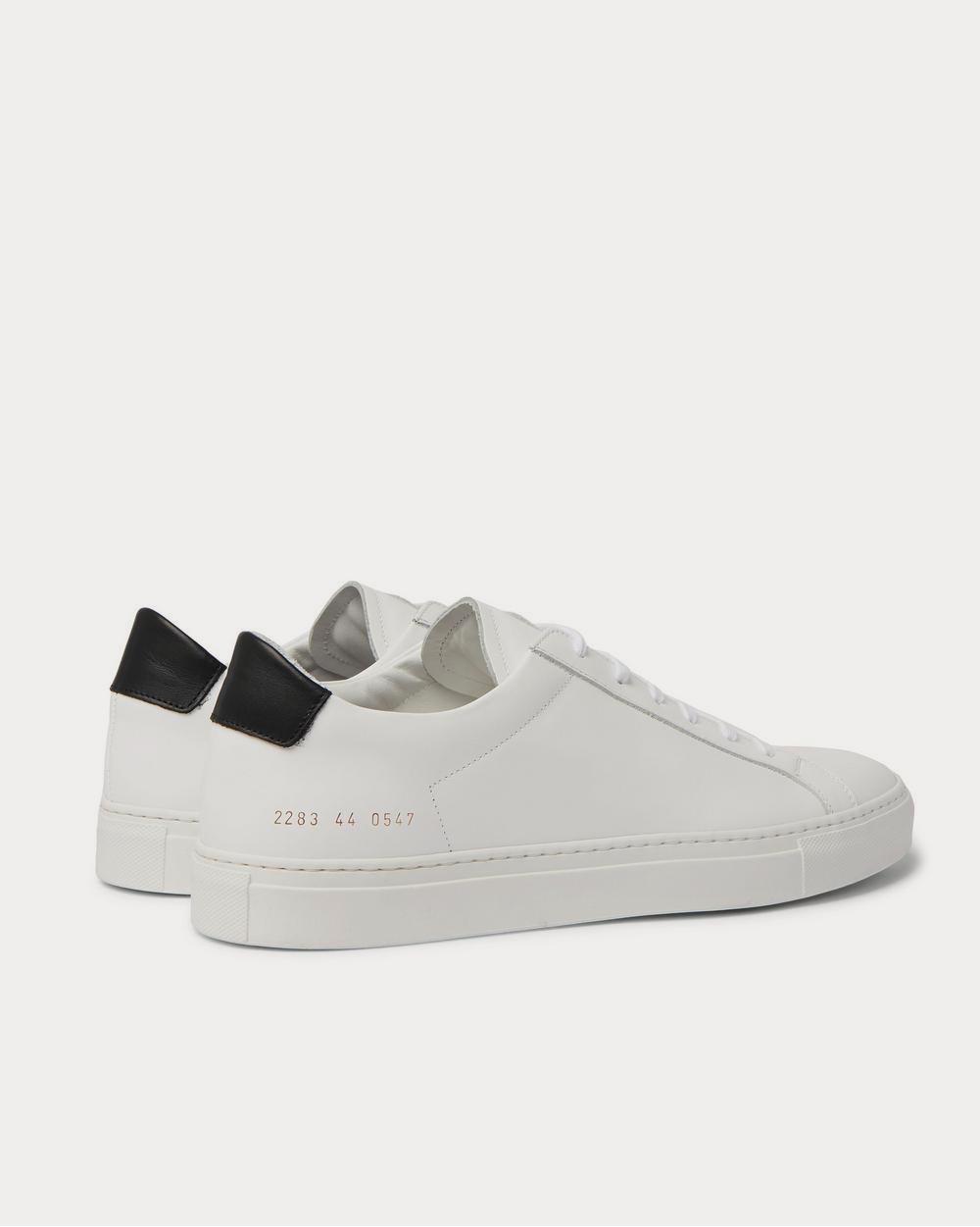 Common Projects Retro Low Leather  White low top sneakers - 3