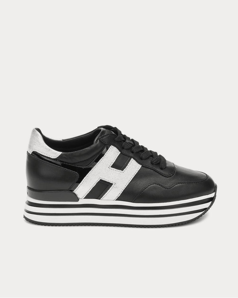 Hogan Midi Platform leather Nero Low Top Sneakers - 1