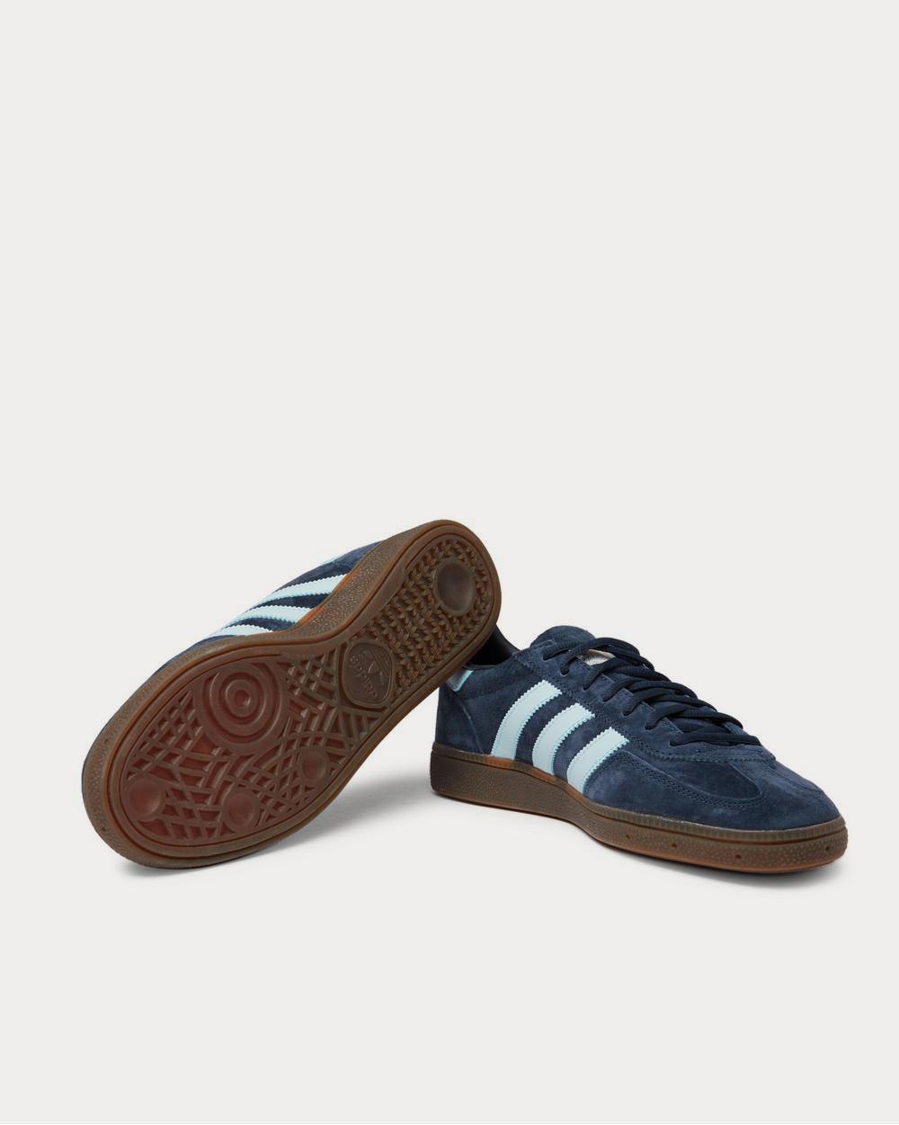 Adidas Handball Spezial Leather-Trimmed Suede  Navy low top sneakers - 3