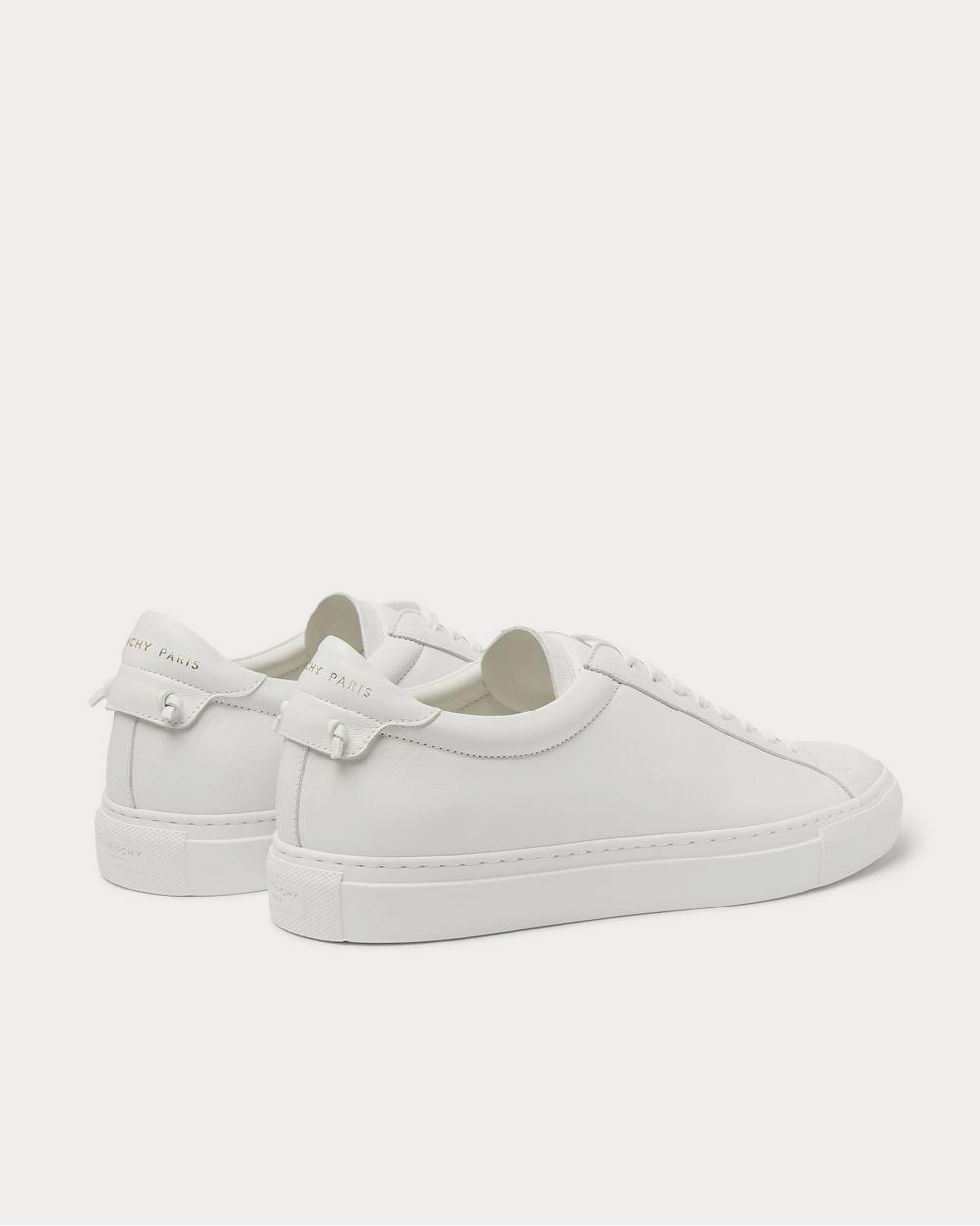 Givenchy Urban Street Leather  White low top sneakers - 4