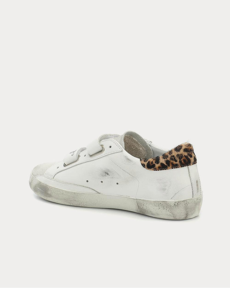 Golden Goose Old School leather White Low Top Sneakers - 2