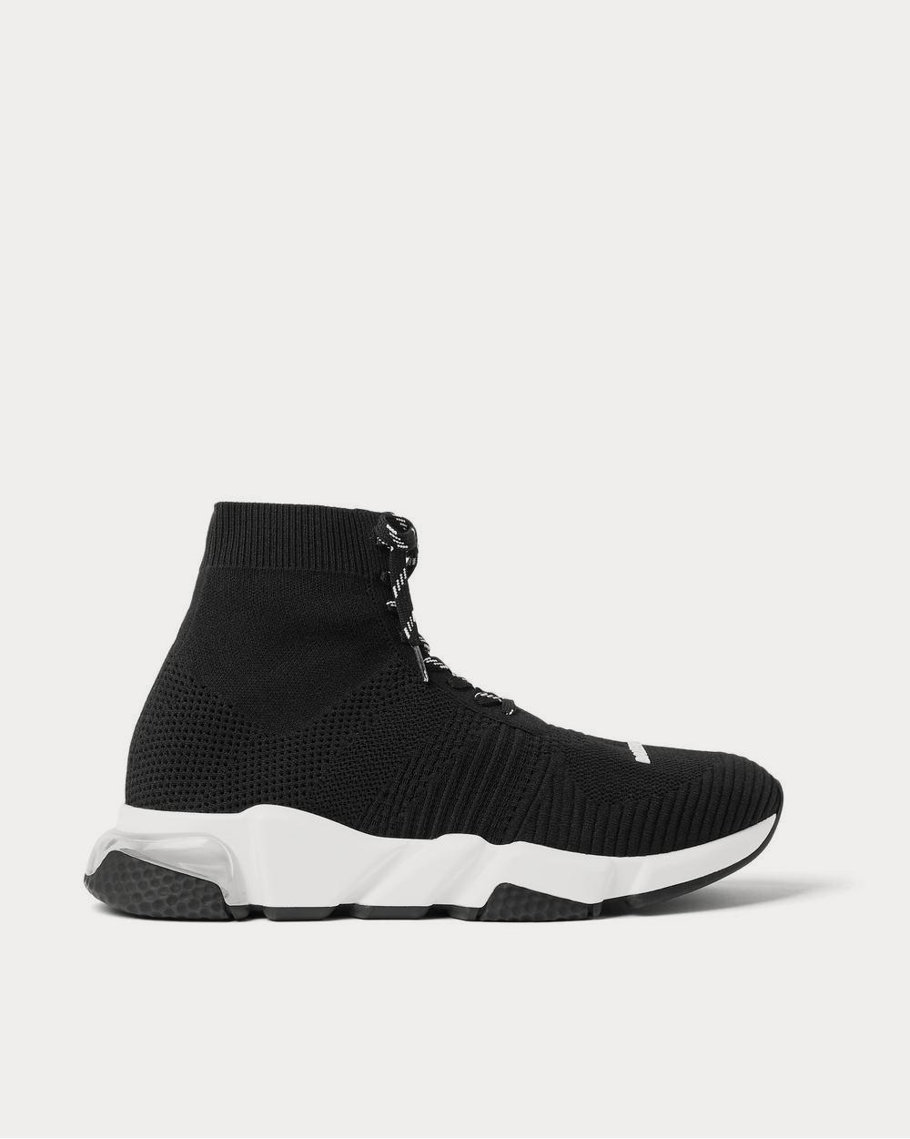 Balenciaga Speed Stretch Knit Black high top sneakers Sneak in Peace