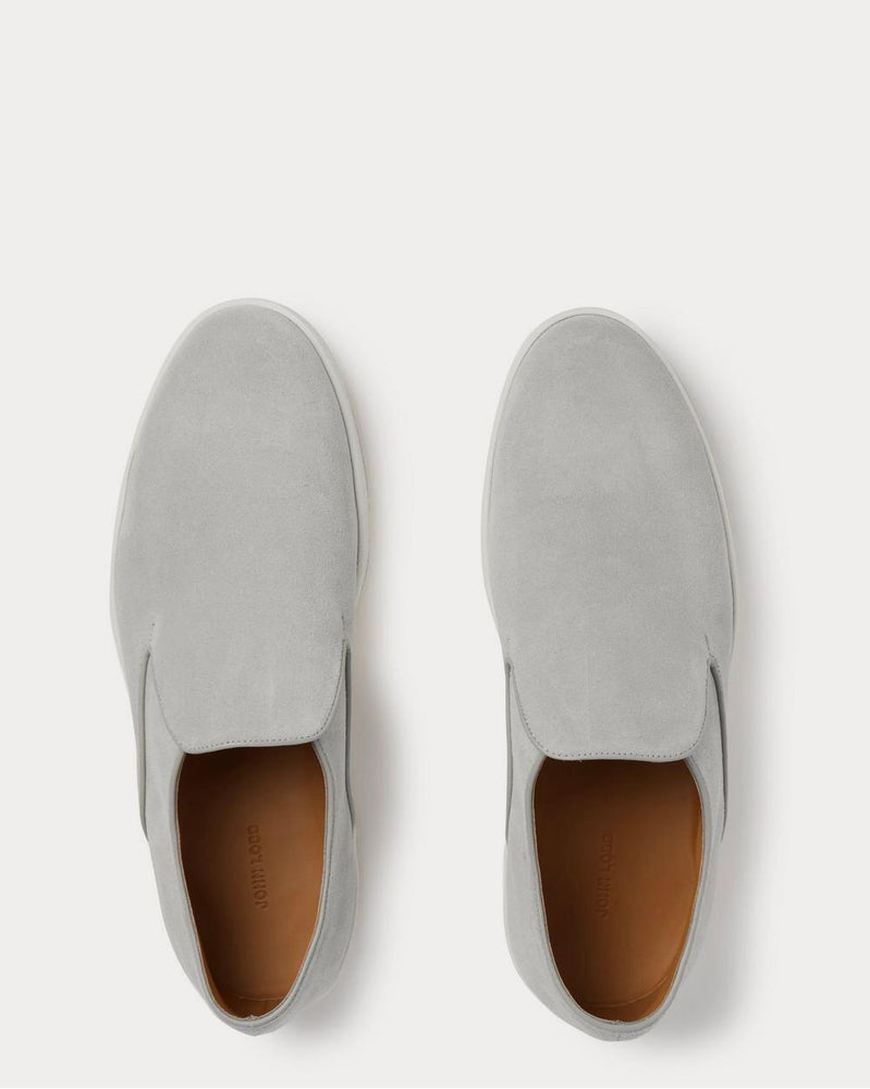 John Lobb Haven Suede Slip-On  Gray low top sneakers - 6