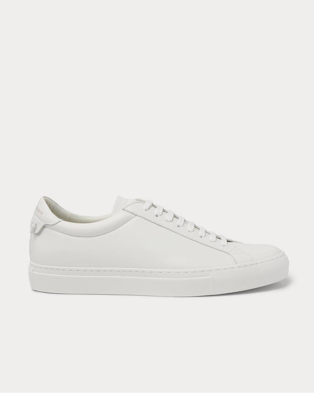 Givenchy Urban Street Leather  White low top sneakers - 1