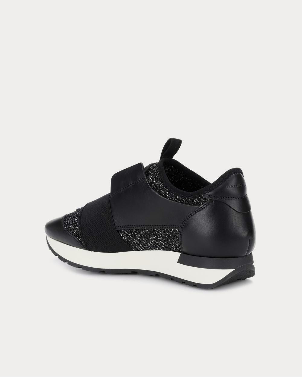 Women s Race Runner black Low Top Sneakers