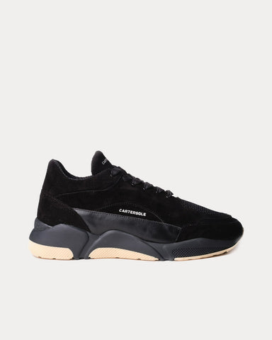 Cartersole CS Runner Midnight Black Low Top Sneakers