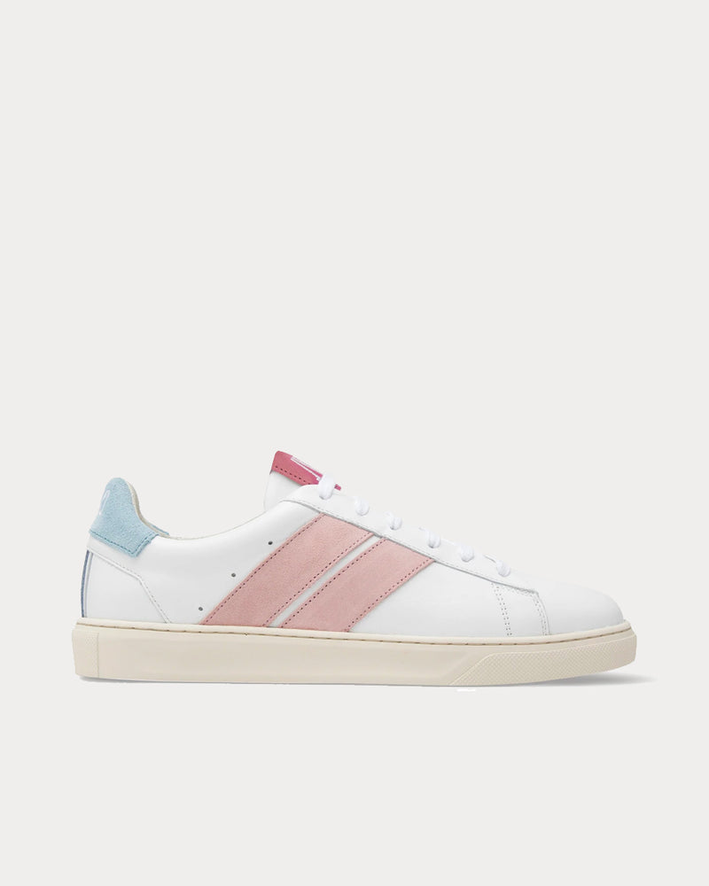 Caval Mirror Pastel Pink Low Top Sneakers - 1