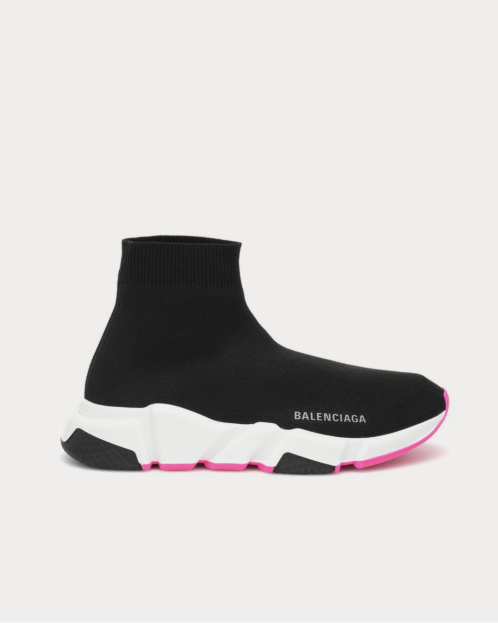 Balenciaga Speed Black High Top Sneakers - 1