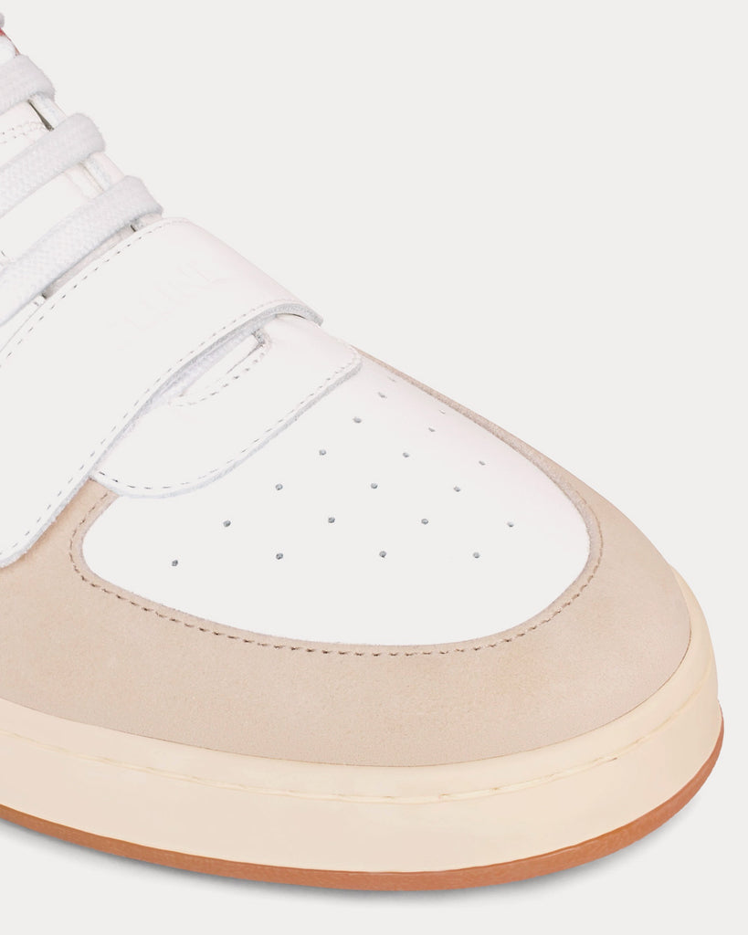 Celine CT-02 Scratch Calfskin & Patent Glitter Optic White / Black Mid Top  Sneakers - Sneak in Peace