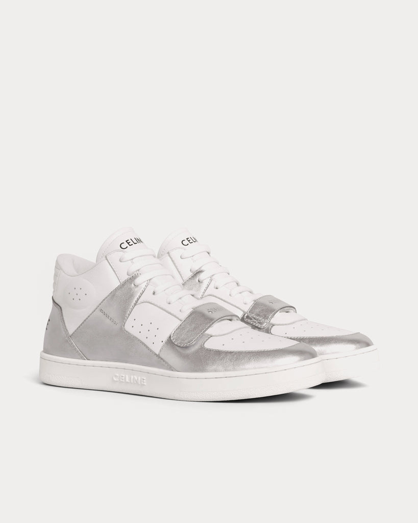 Silver sale sneakers ct