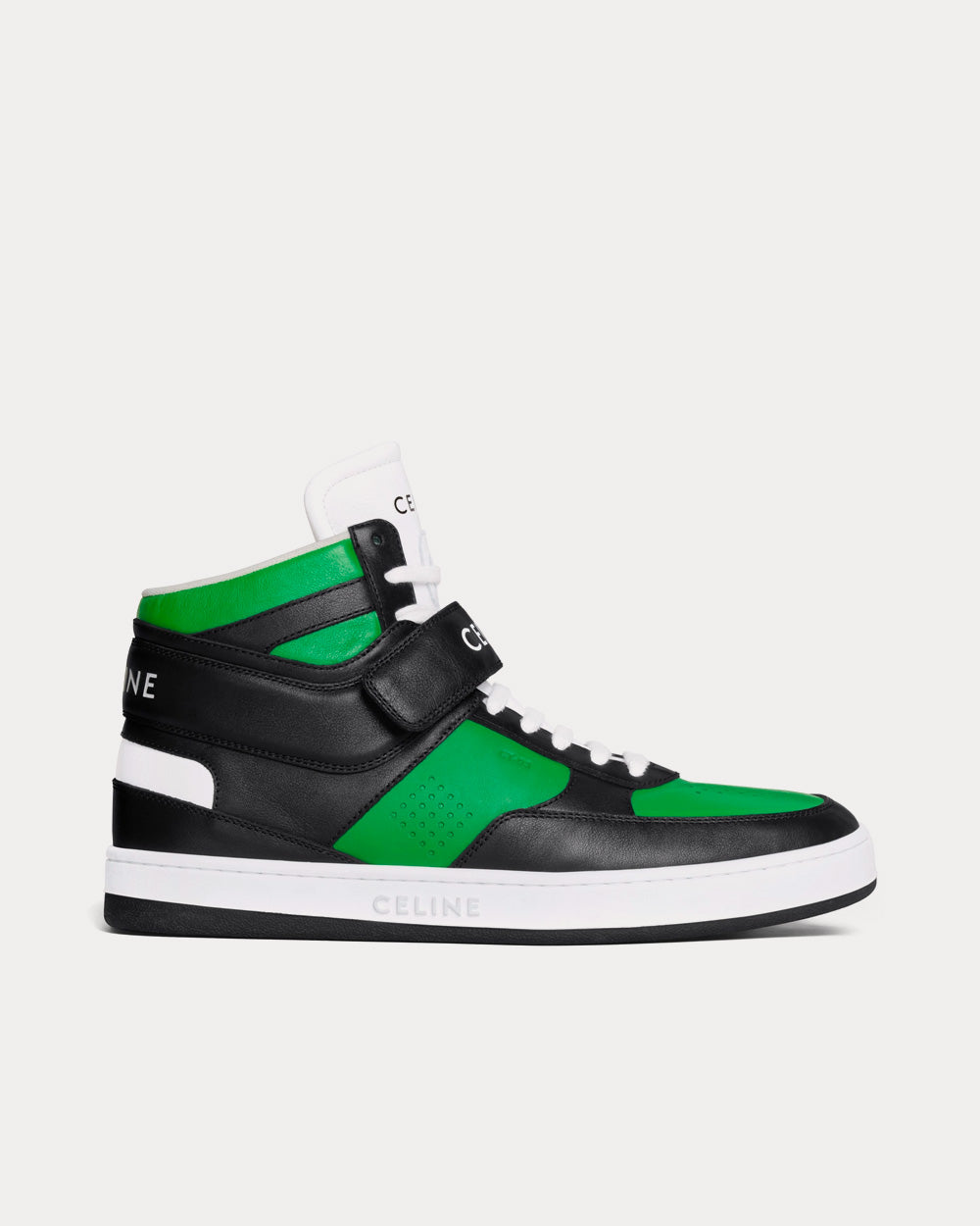 Celine CT-03 Green / Black / White High Top Sneakers - 1