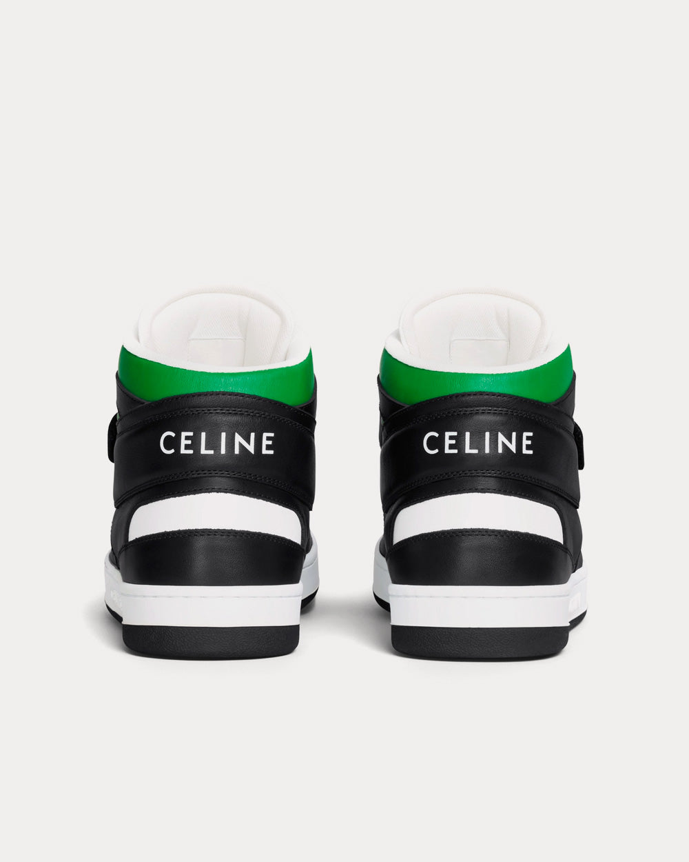 Celine CT-03 Green / Black / White High Top Sneakers - 3