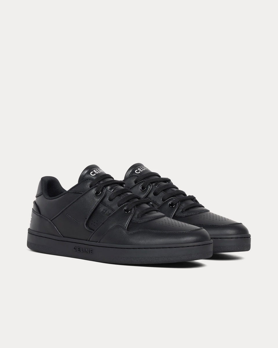 Celine CT 04 Calfskin Leather Black Black Low Top Sneakers Sneak in Peace