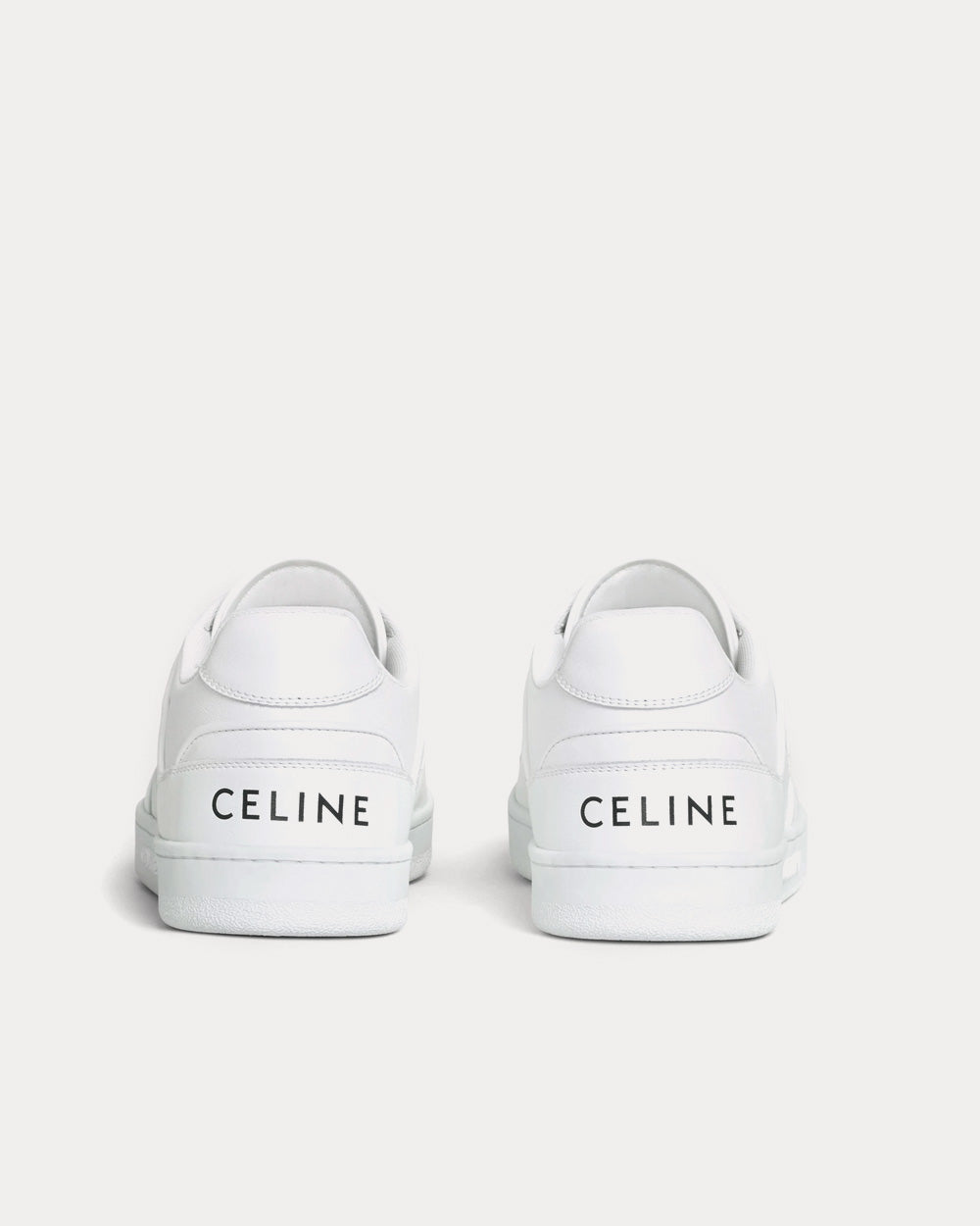 Celine CT-04 Leather Optic White Low Top Sneakers - 3