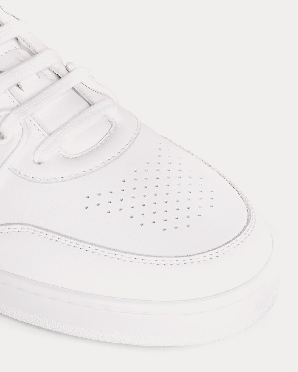 Celine CT-04 Leather Optic White Low Top Sneakers - 4