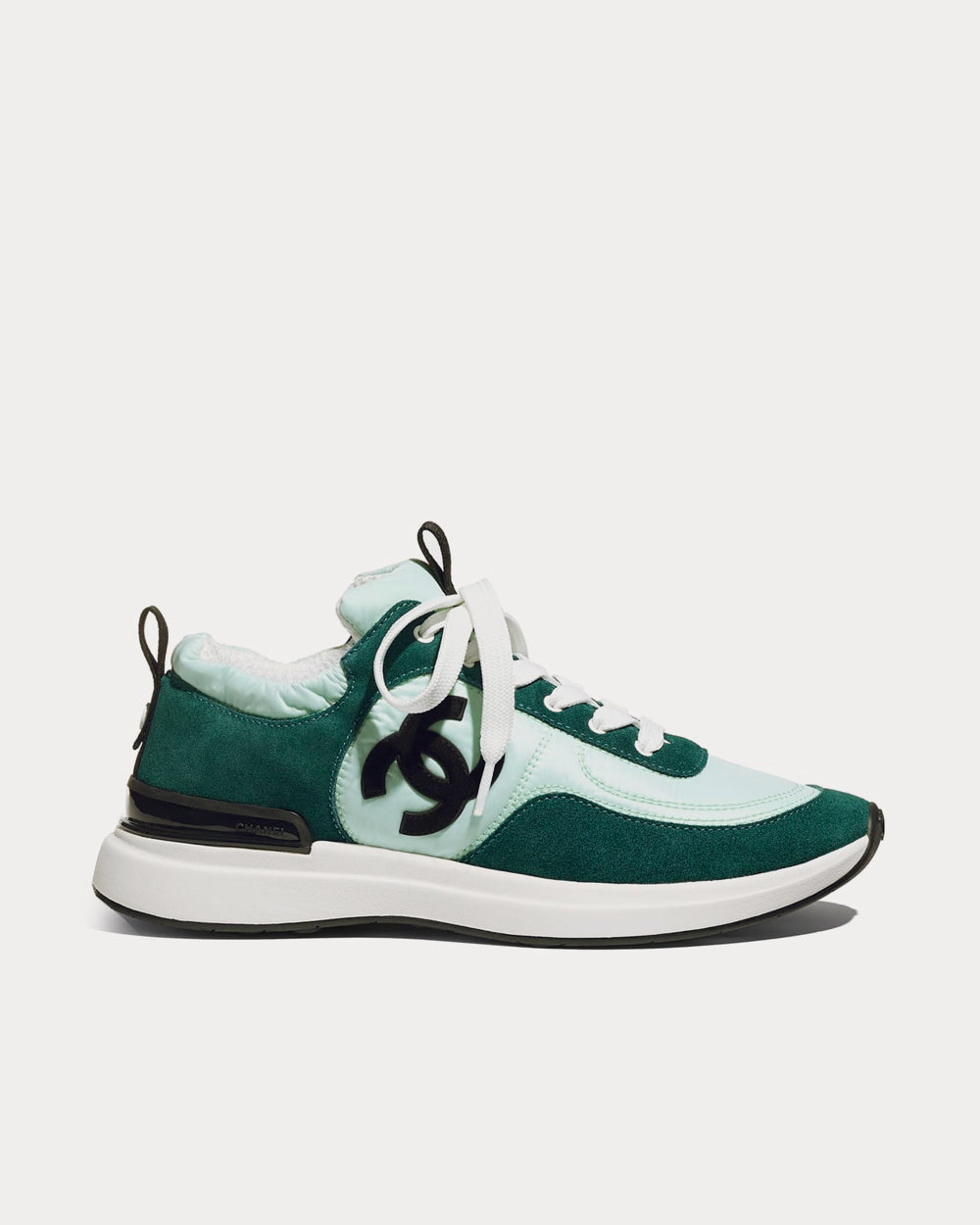 Chanel sneakers green on sale