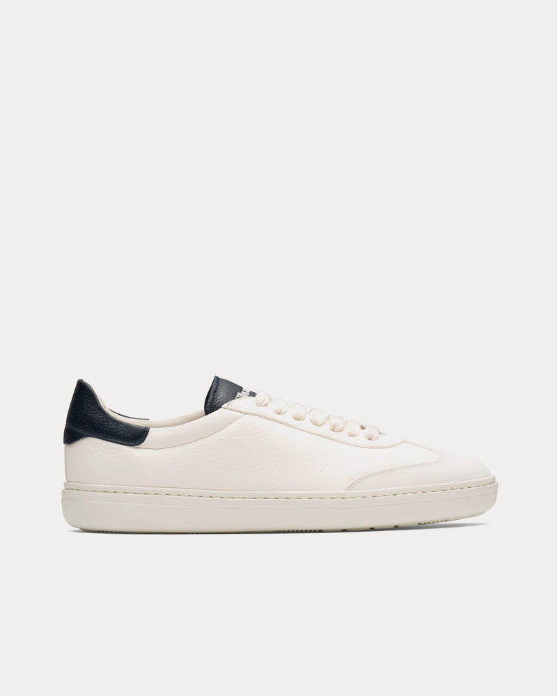 Church's Boland 2 Deerskin and Suede Classic Ivory Low Top Sneakers - 1