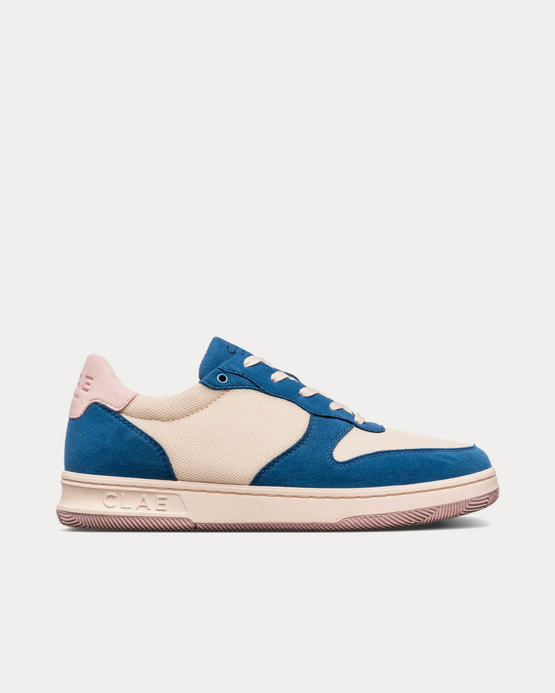 Clae Malone Lite Stella Blue / Pink Low Top Sneakers - 1