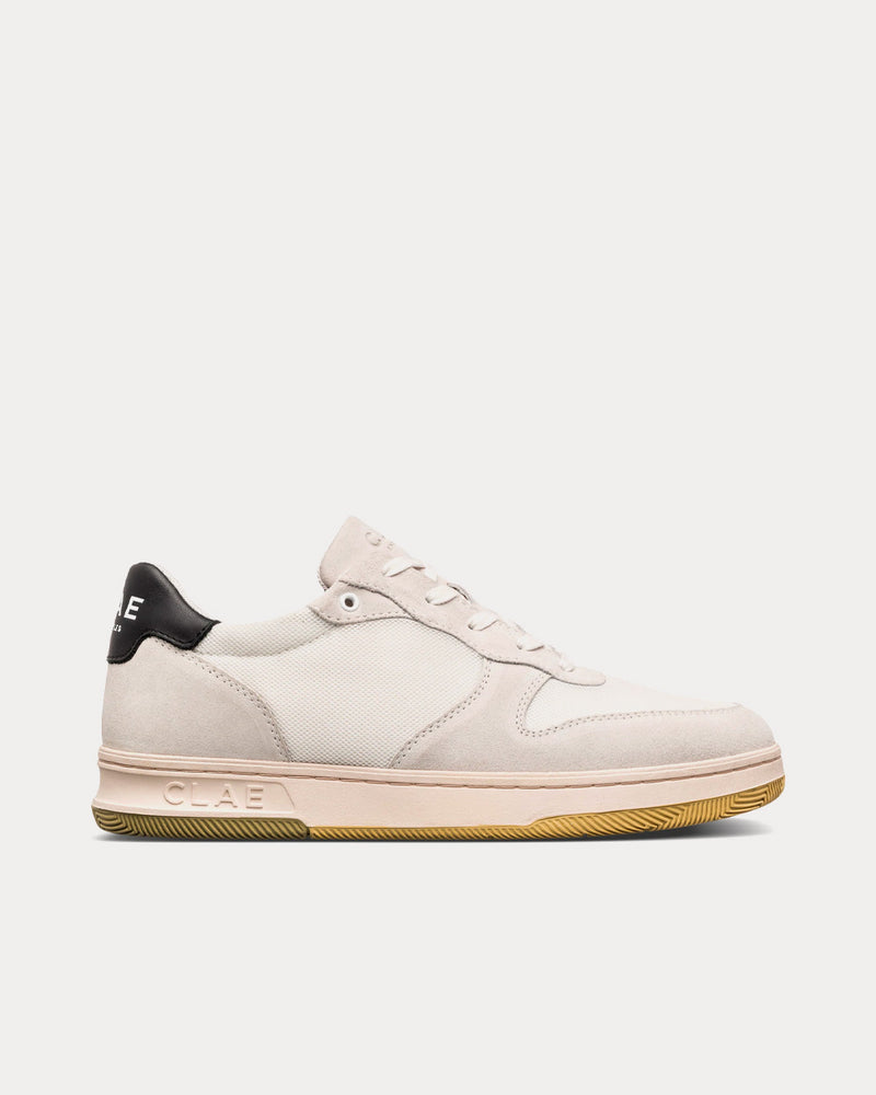 Clae Malone Lite White / Black / Banana / Cedar Low Top Sneakers - 1