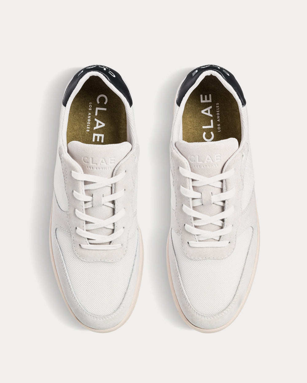 Clae Malone Lite White / Black / Banana / Cedar Low Top Sneakers - 2