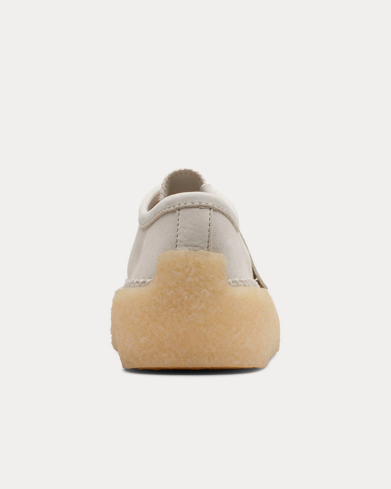 Clarks Caravan Low White Combi Low Top Sneakers - 4