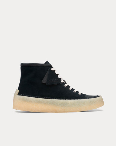 Clarks Caravan Mid Black High Top Sneakers