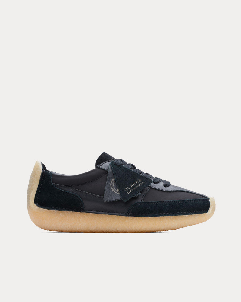 Clarks Natalie Run Black Combination Low Top Sneakers - 1