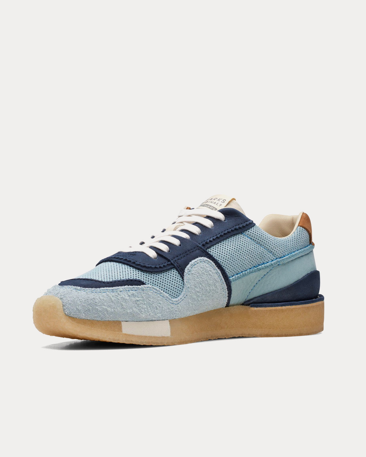 Clarks Tor Run Blue Combi Low Top Sneakers - 3