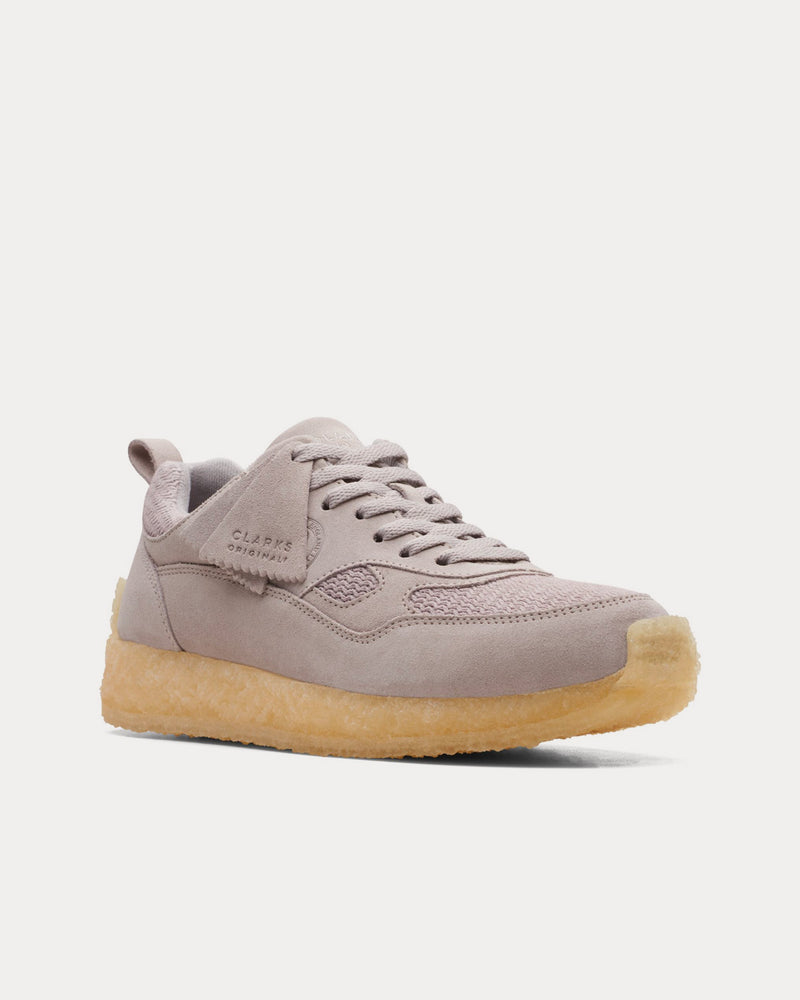 Clarks x Kith Lockhill Grey Suede Low Top Sneakers - 3