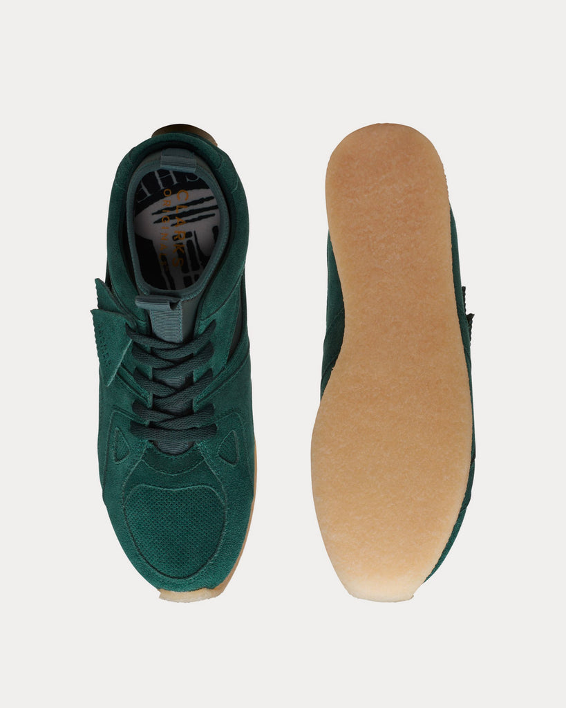 Clarks x Kith Breacon Dark Green High Top Sneakers - Sneak in Peace