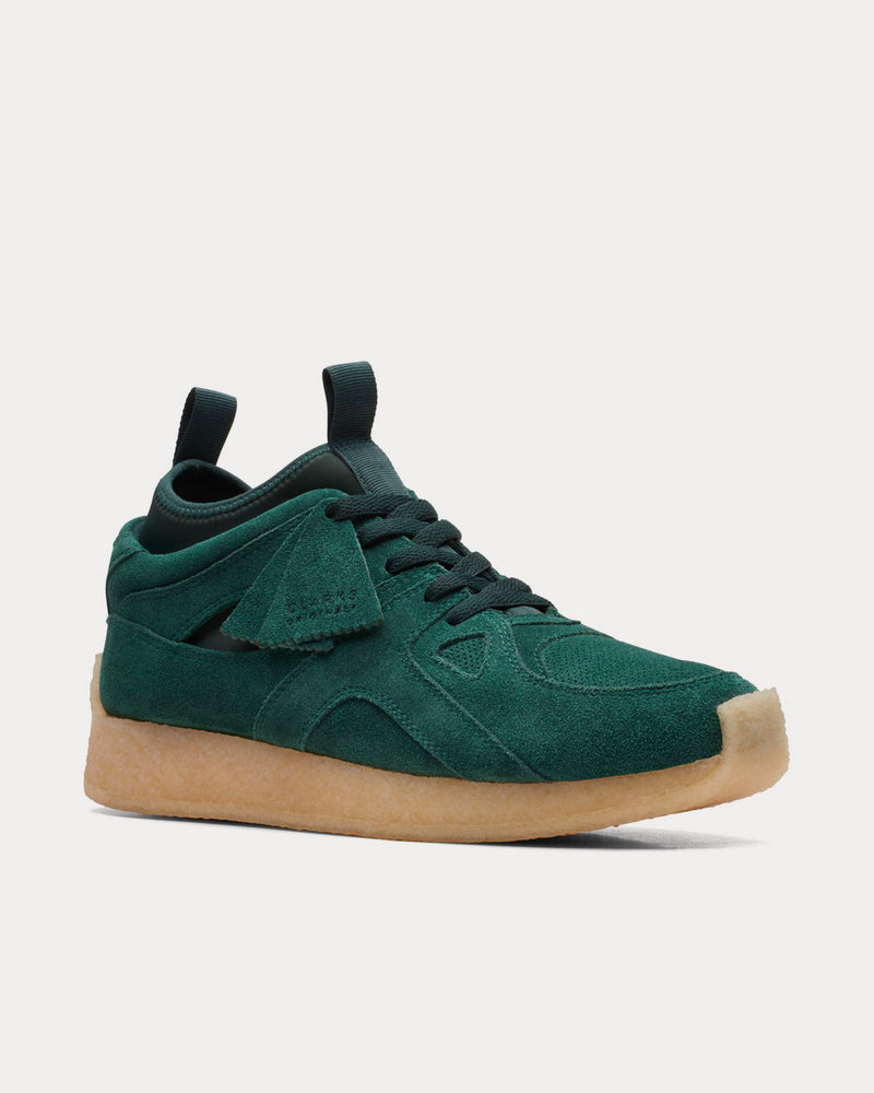 Clarks x Kith Breacon Dark Green High Top Sneakers - 3