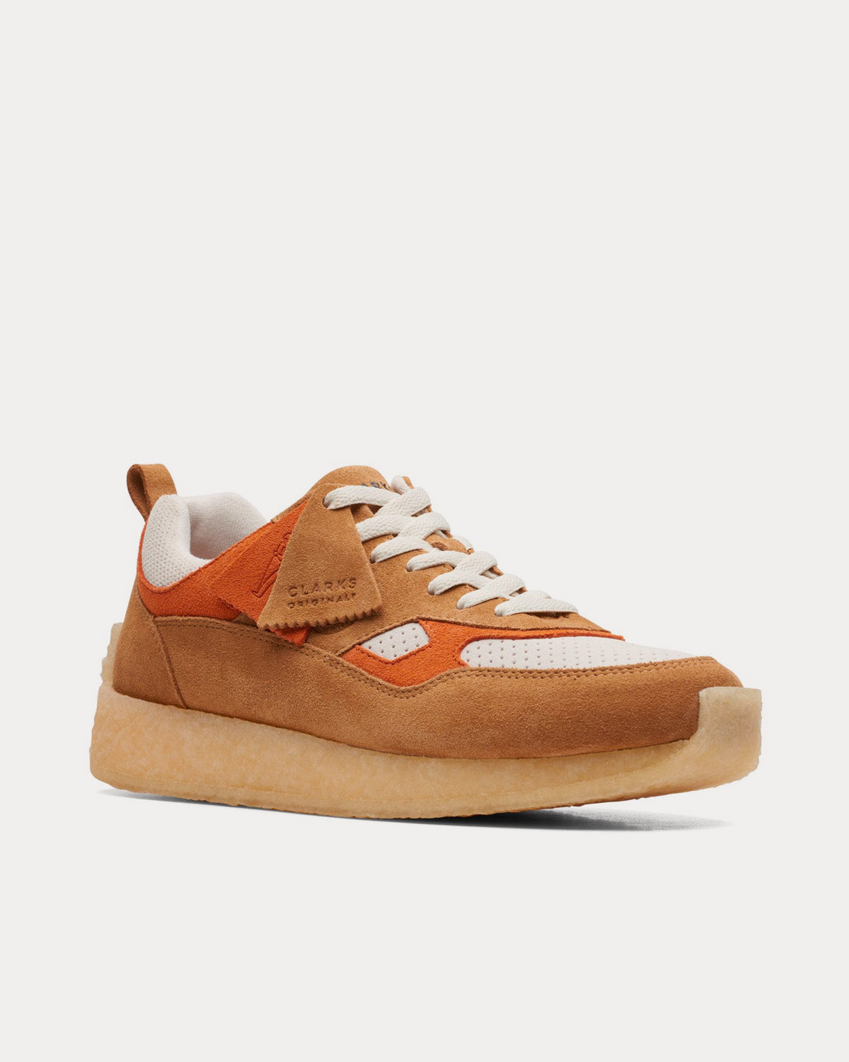 Clarks x Kith Lockhill Sand Combi Low Top Sneakers - 3