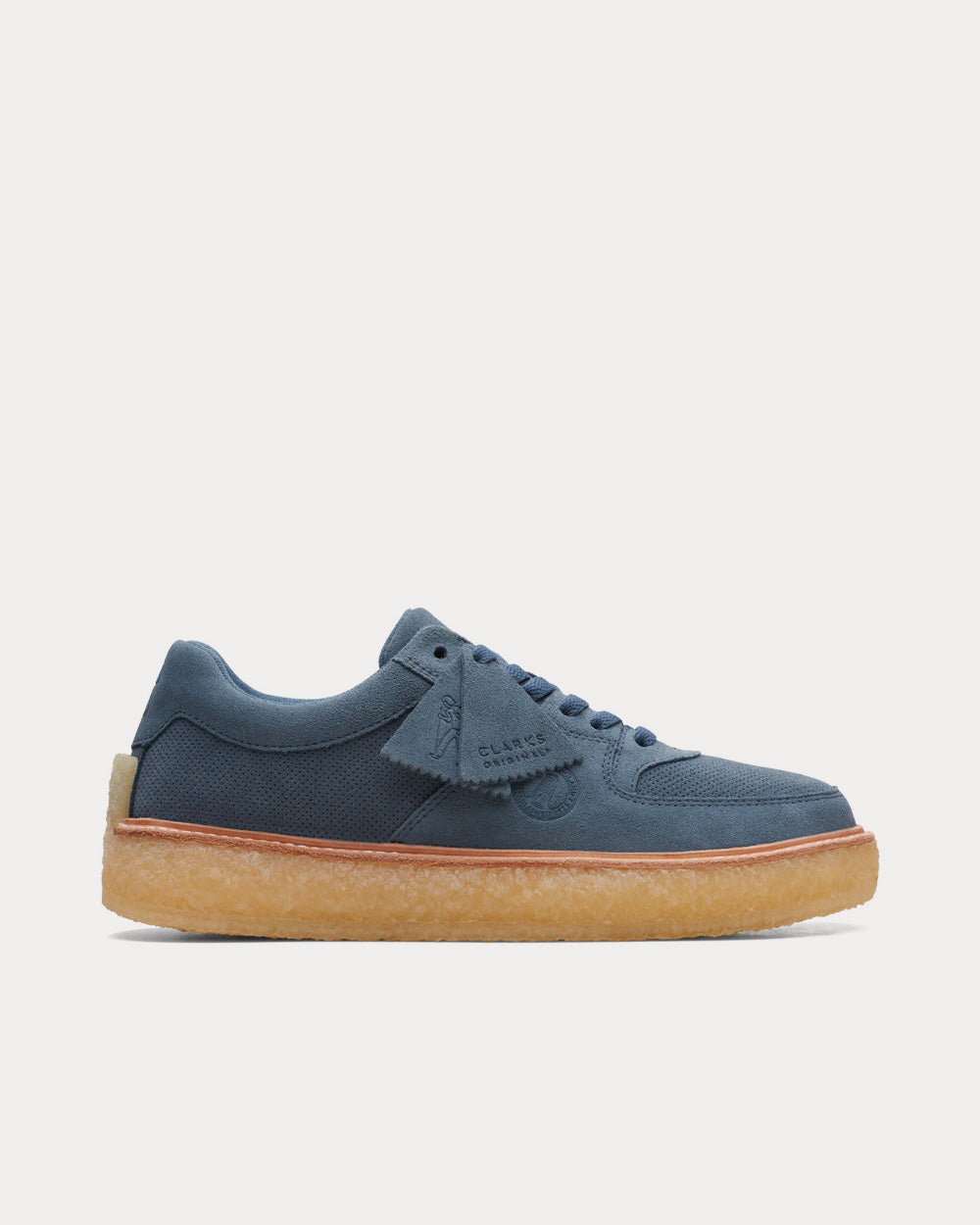 Sandford Suede Blue Low Top Sneakers