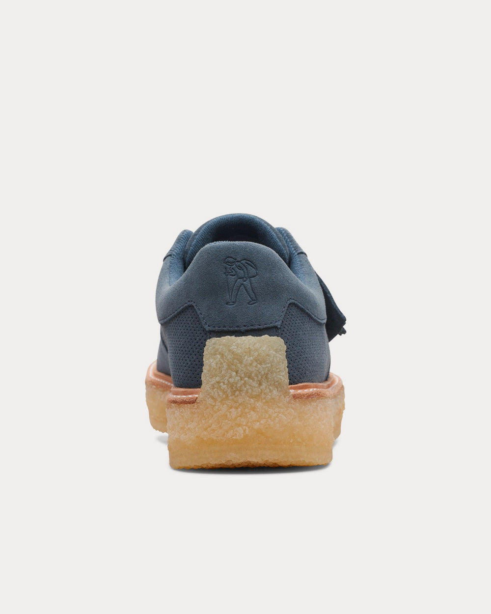 Clarks x Kith Sandford Suede Blue Low Top Sneakers - 4