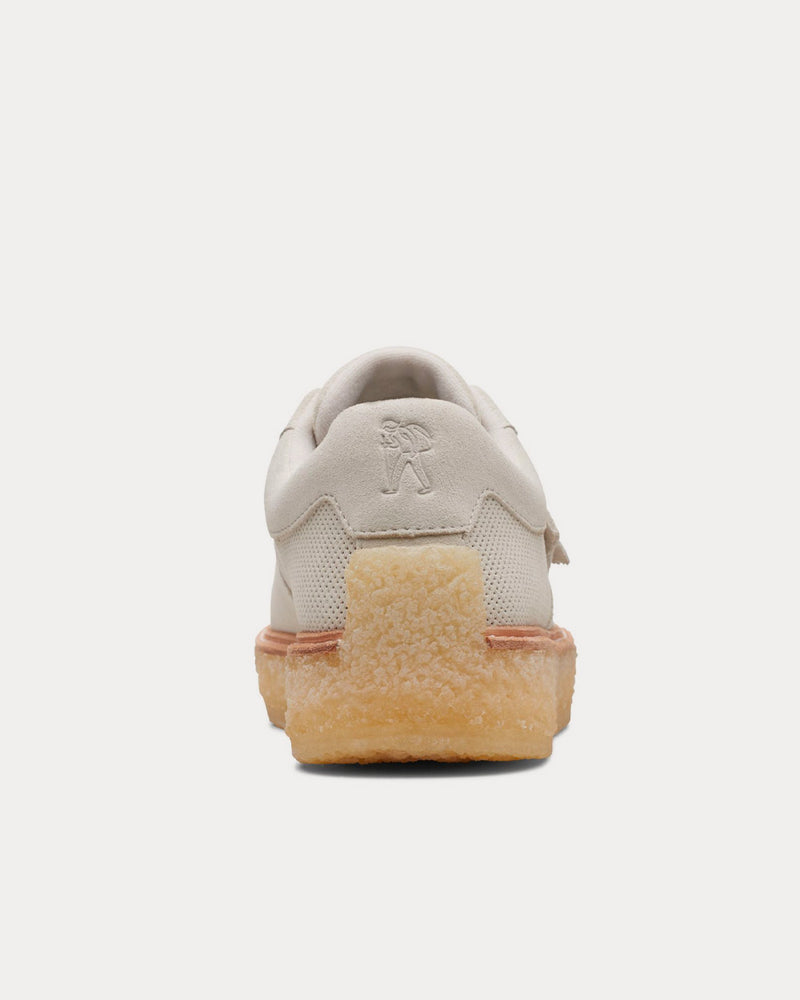 Clarks x Kith Sandford Suede Off-White Low Top Sneakers - 4