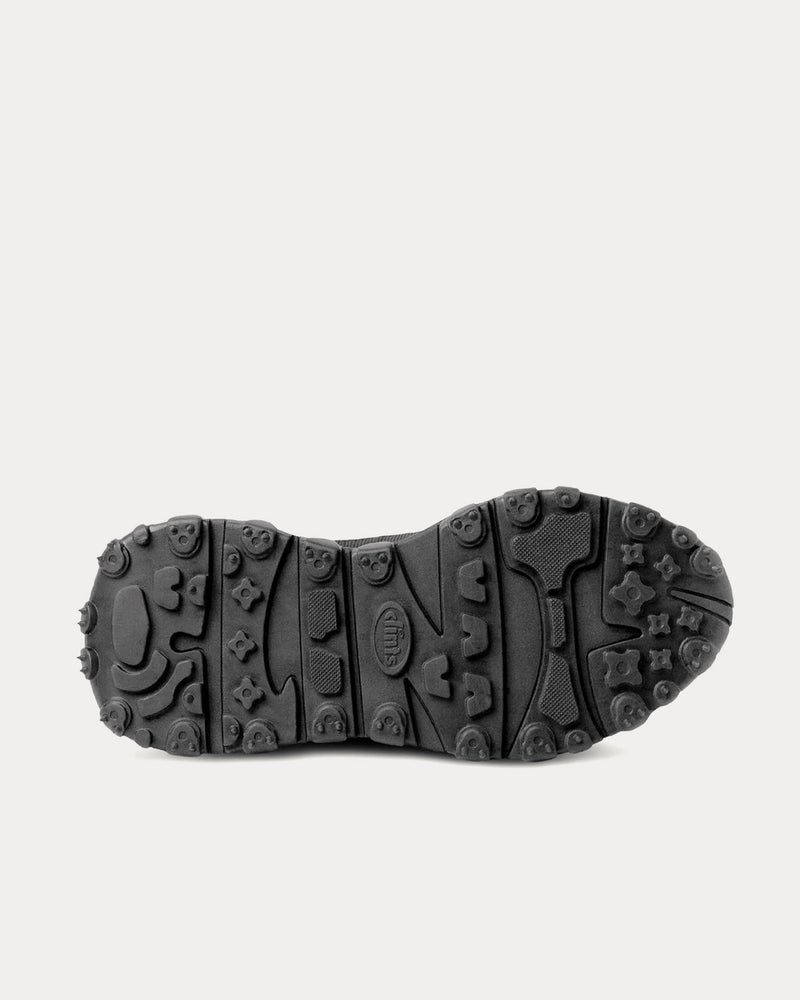 Clints Inc TRL Footprints 2.0 'VantaBlack' Low Top Sneakers - 2