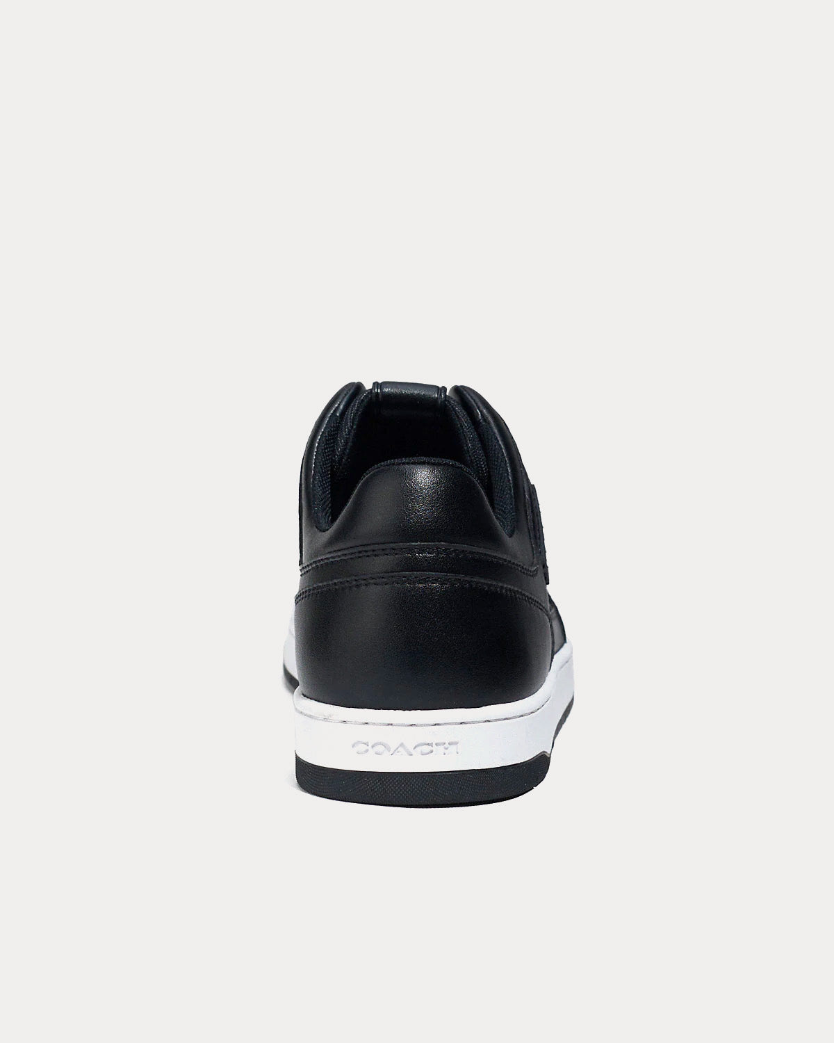 Coach C201 Signature Canvas Black Low Top Sneakers - 4