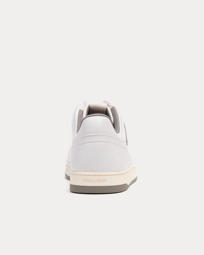 Coach C201 Optic White / Heather Grey Low Top Sneakers - 4